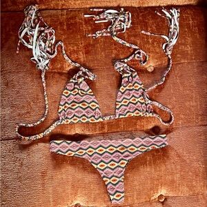 Acacia Swimwear Leopard Print Bikini